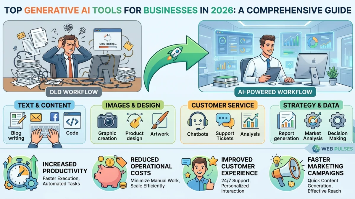 Best Generative AI Tools for Businesses in 2026 | AI Tools Guide