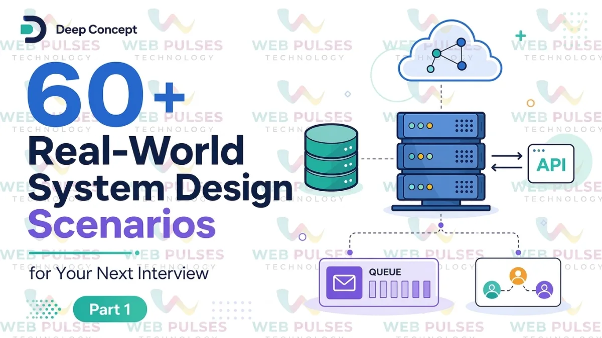 System design interview real-world scenarios and software architecture guide